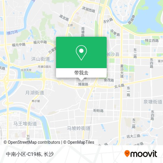 中南小区-C19栋地图