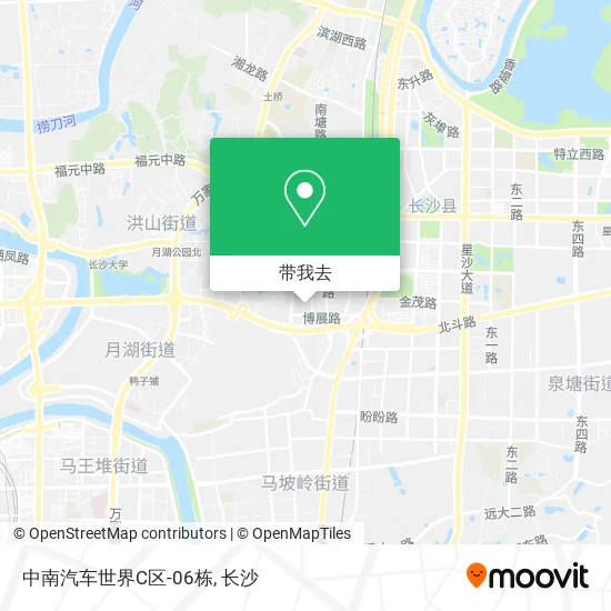 中南汽车世界C区-06栋地图