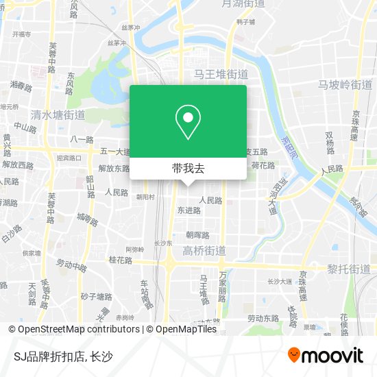 SJ品牌折扣店地图