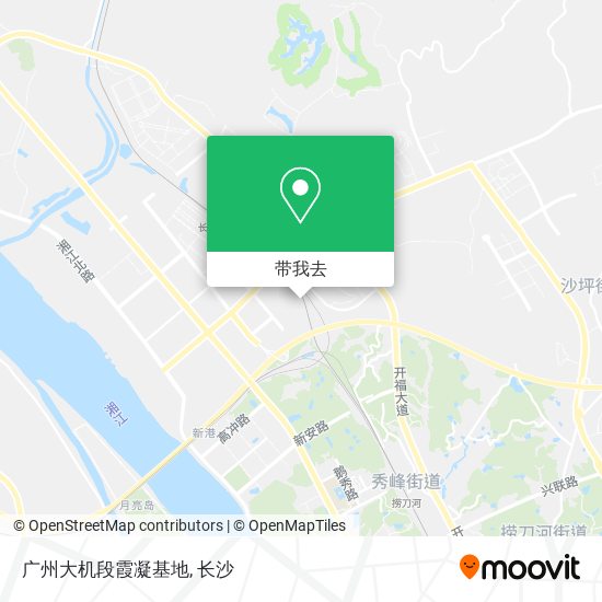 广州大机段霞凝基地地图
