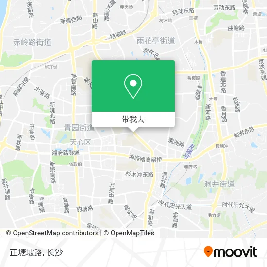 正塘坡路地图