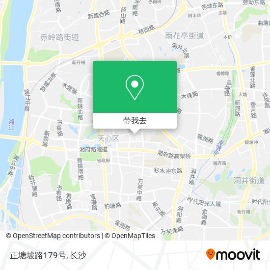 正塘坡路179号地图