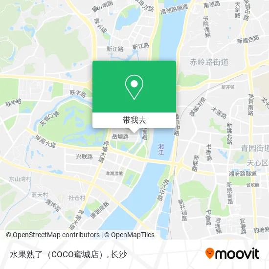 水果熟了（COCO蜜城店）地图