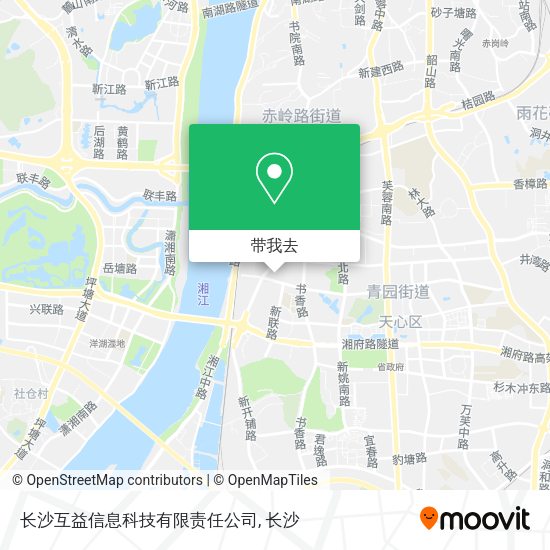 长沙互益信息科技有限责任公司地图