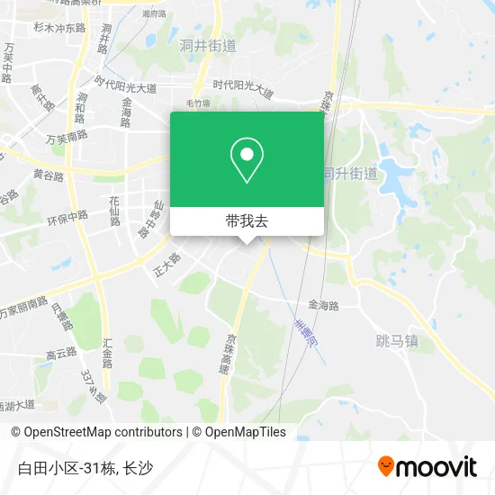 白田小区-31栋地图