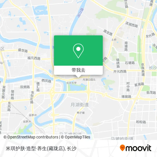 米琪护肤·造型·养生(藏珑店)地图
