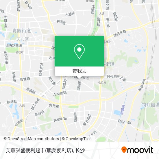 芙蓉兴盛便利超市(鹏美便利店)地图