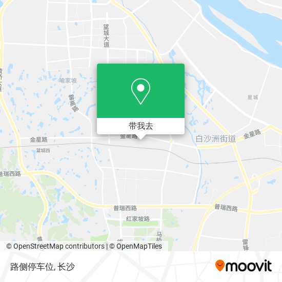 路侧停车位地图