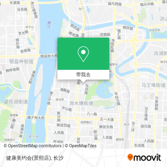 健康美约会(景熙店)地图