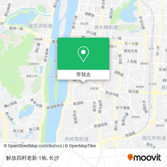 解放四村老新-1栋地图