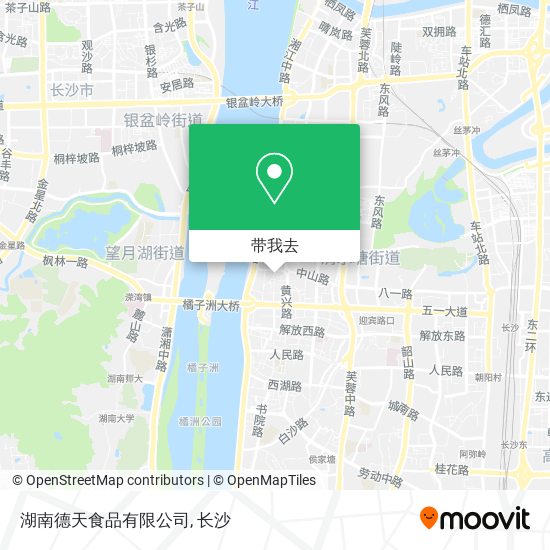 湖南德天食品有限公司地图