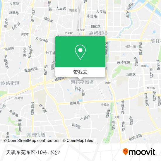 天凯东苑东区-10栋地图