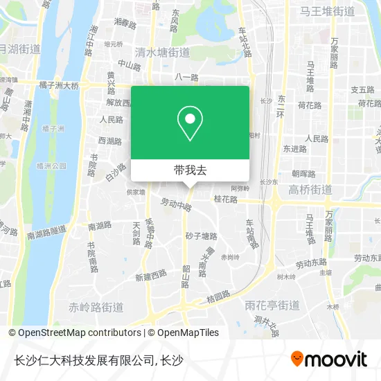 长沙仁大科技发展有限公司地图