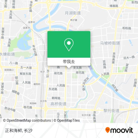 正和海鲜地图