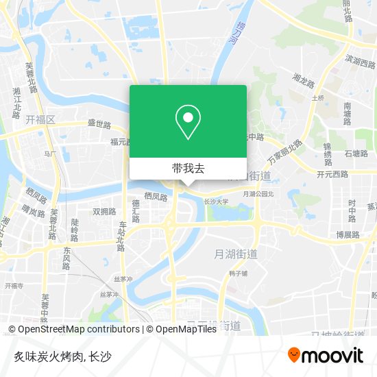 炙味炭火烤肉地图