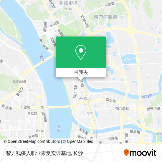 智力残疾人职业康复实训基地地图