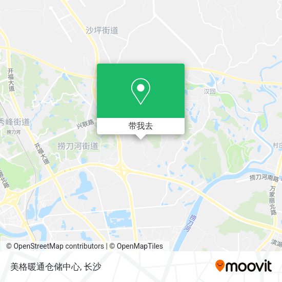 美格暖通仓储中心地图