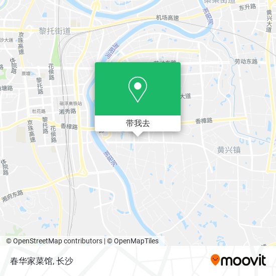 春华家菜馆地图