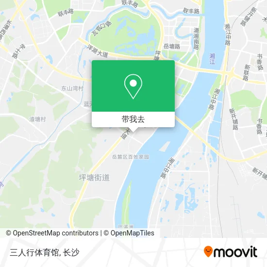 三人行体育馆地图