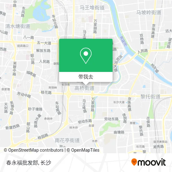 春永福批发部地图