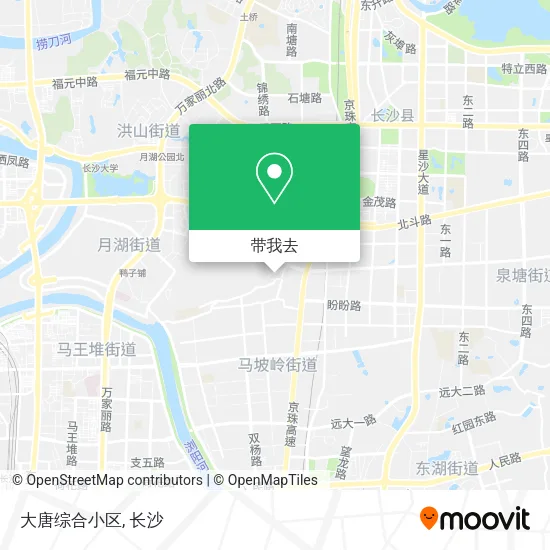 大唐综合小区地图