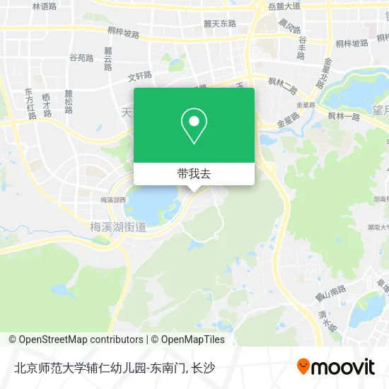 北京师范大学辅仁幼儿园-东南门地图