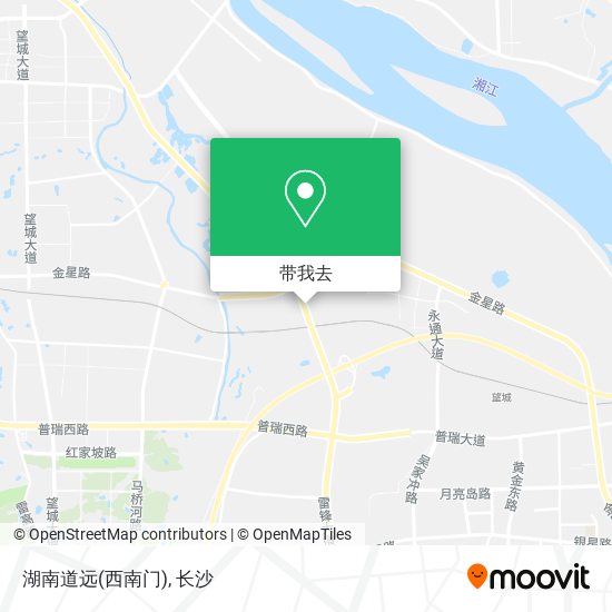 湖南道远(西南门)地图