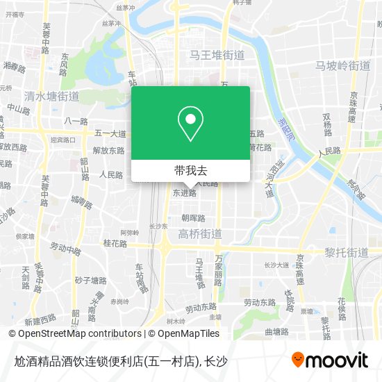 尬酒精品酒饮连锁便利店(五一村店)地图