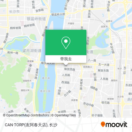 CAN·TORP(友阿春天店)地图