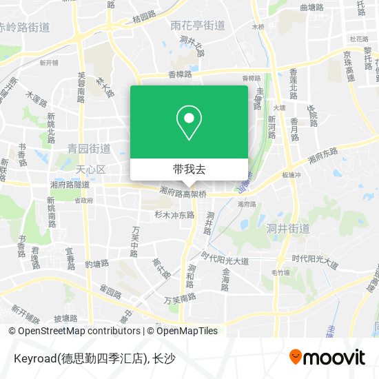 Keyroad(德思勤四季汇店)地图