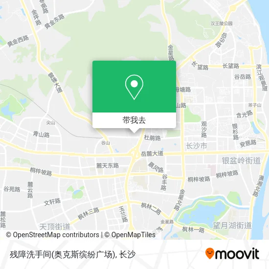 残障洗手间(奥克斯缤纷广场)地图
