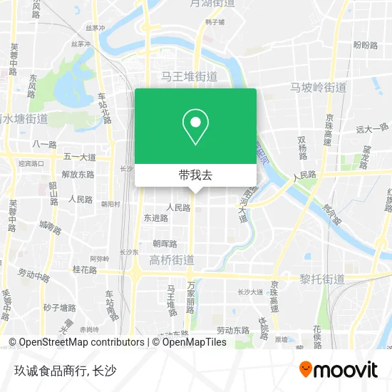玖诚食品商行地图