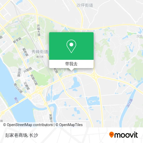 彭家巷商场地图