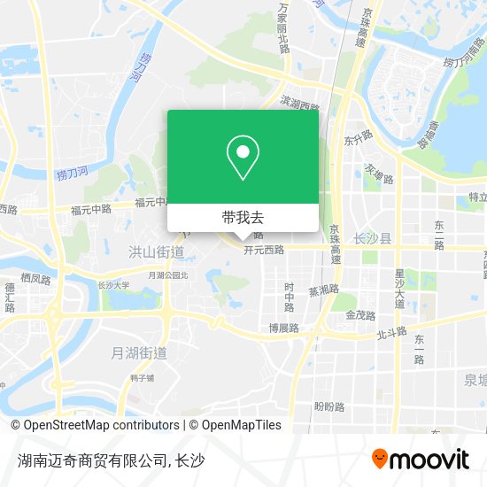 湖南迈奇商贸有限公司地图