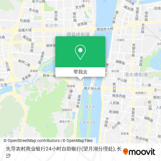 先导农村商业银行24小时自助银行(望月湖分理处)地图
