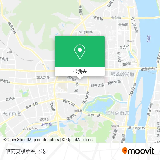 啊阿莫棋牌室地图