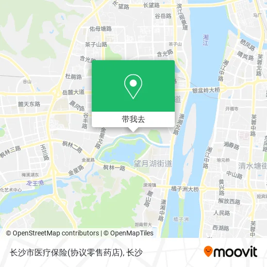 长沙市医疗保险(协议零售药店)地图