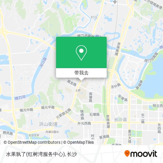 水果孰了(红树湾服务中心)地图