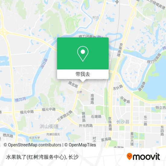 水果孰了(红树湾服务中心)地图