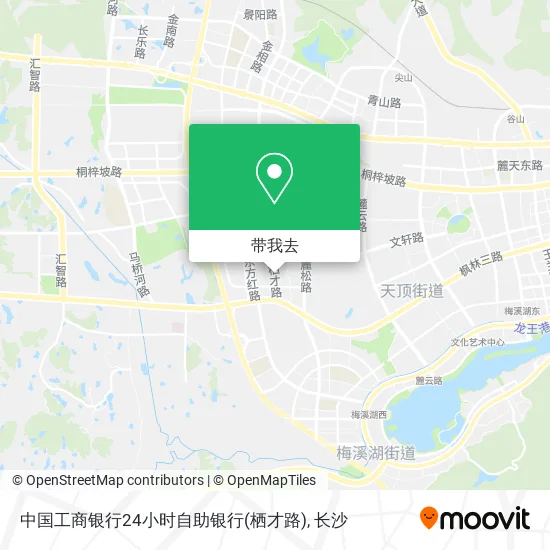 中国工商银行24小时自助银行(栖才路)地图