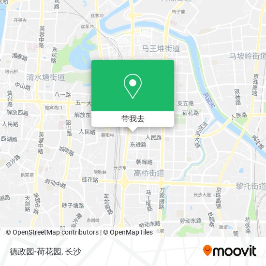 德政园-荷花园地图