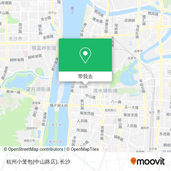 杭州小笼包(中山路店)地图