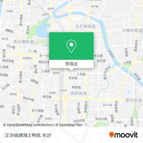 正宗钱塘湖土鸭馆地图