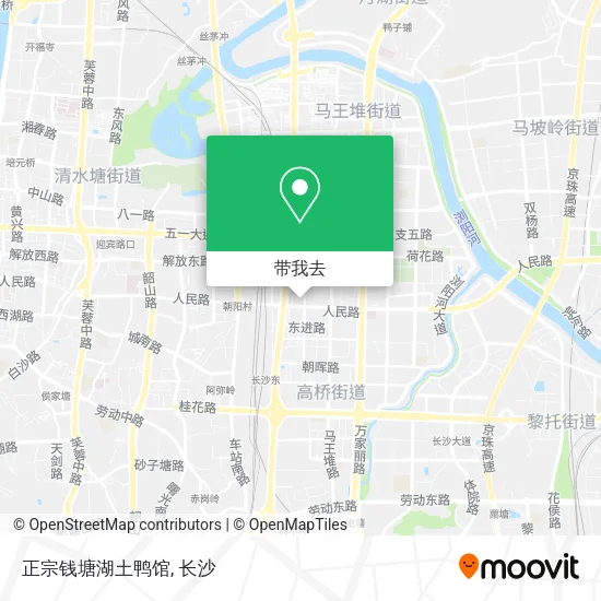 正宗钱塘湖土鸭馆地图