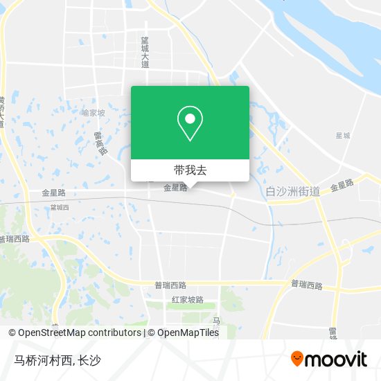 马桥河村西地图