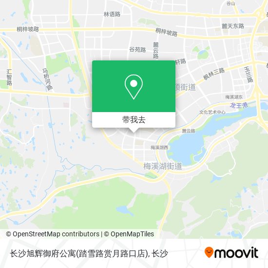 长沙旭辉御府公寓(踏雪路赏月路口店)地图