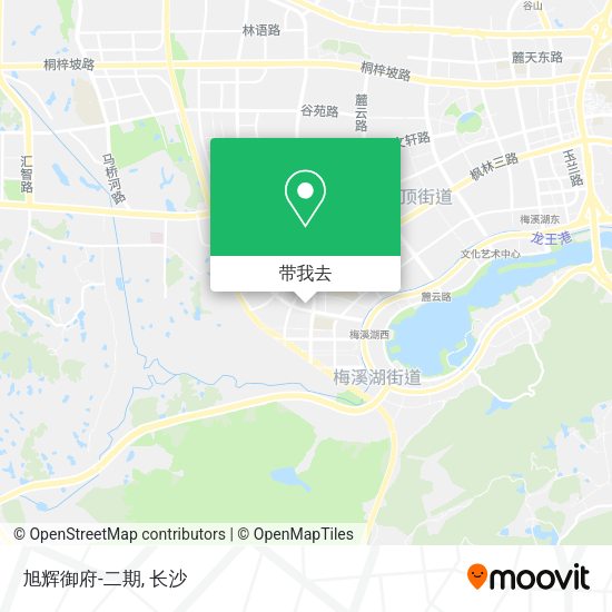 旭辉御府-二期地图