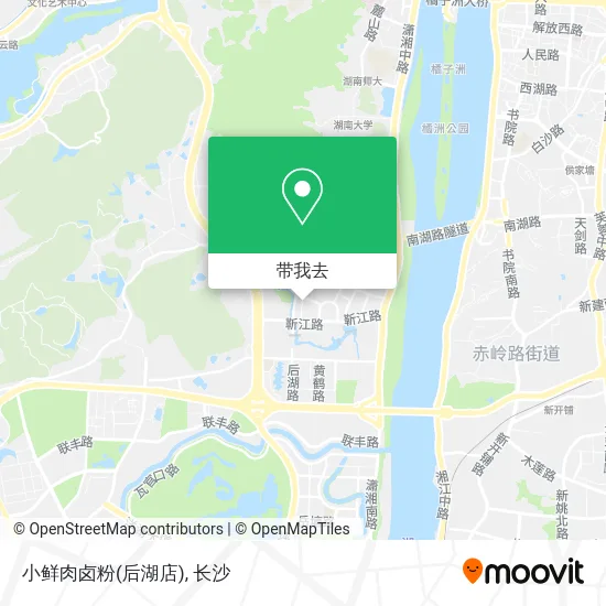 小鲜肉卤粉(后湖店)地图