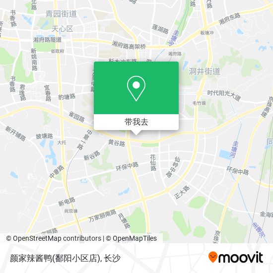 颜家辣酱鸭(鄱阳小区店)地图