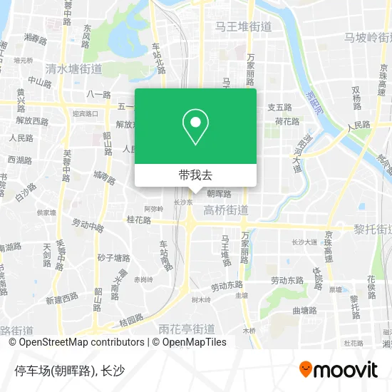 停车场(朝晖路)地图